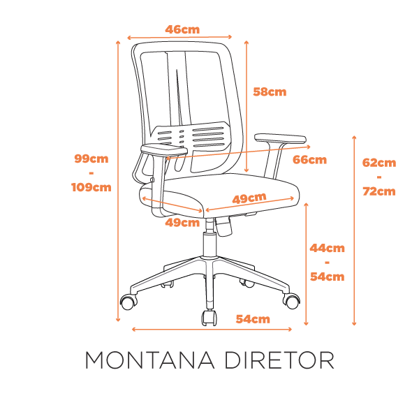 Cadeira Fratini - Montana Diretor - Imagem 7